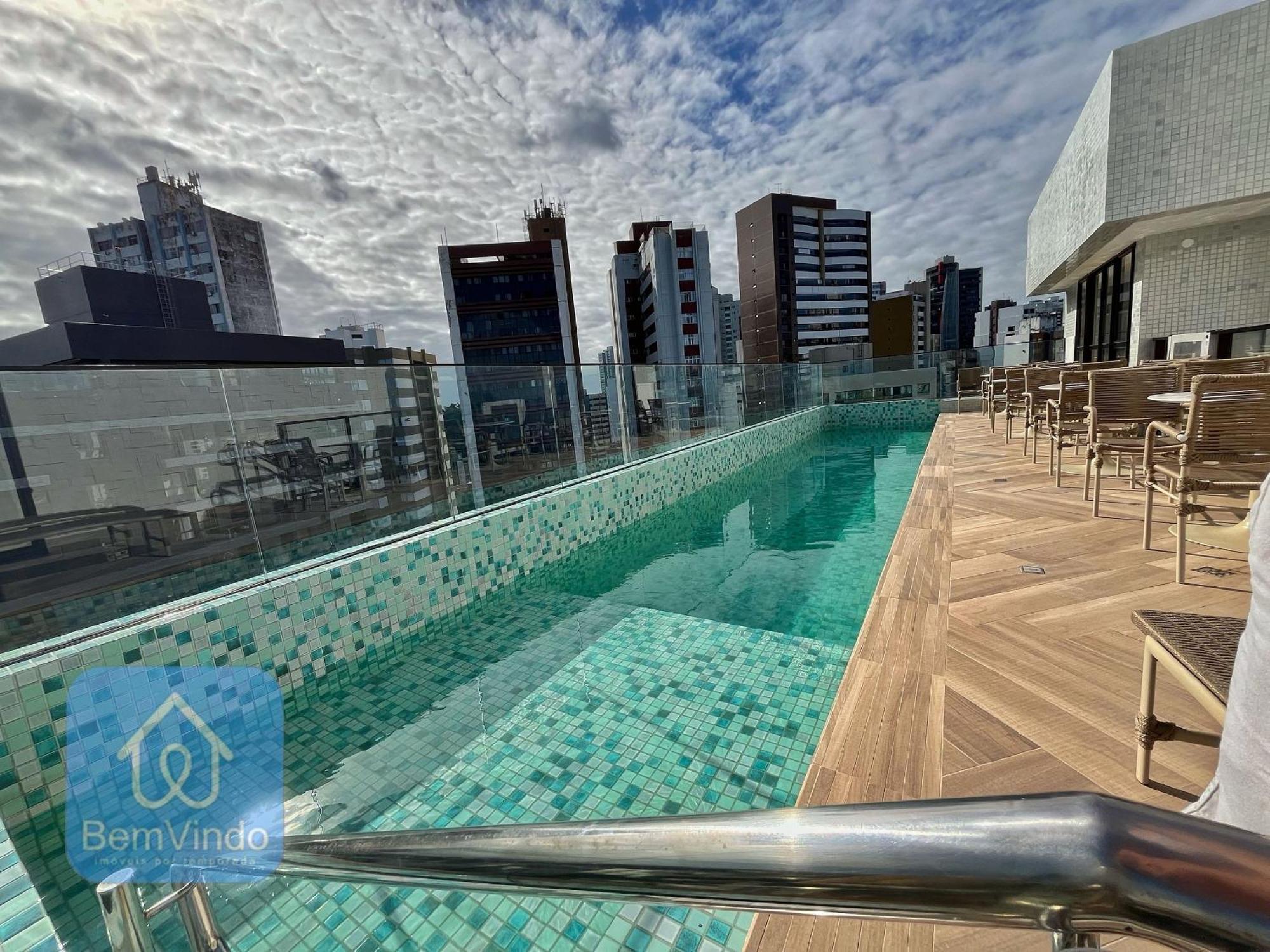 Estudio De Luxo Completo No Zn Barra Apartamento *